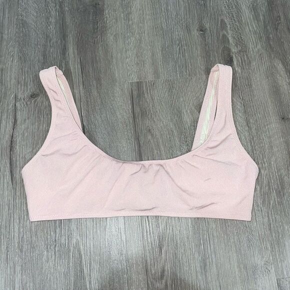 SOLID & STRIPED BIKINI TOP NWT - Picture 4 of 7